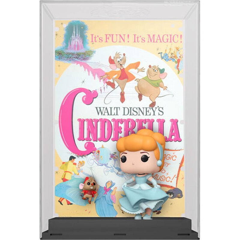 FIGURA POP MOVIE POSTER DISNEY 100TH ANNIVERSARY CENICIENTA - Teknashop Ltd