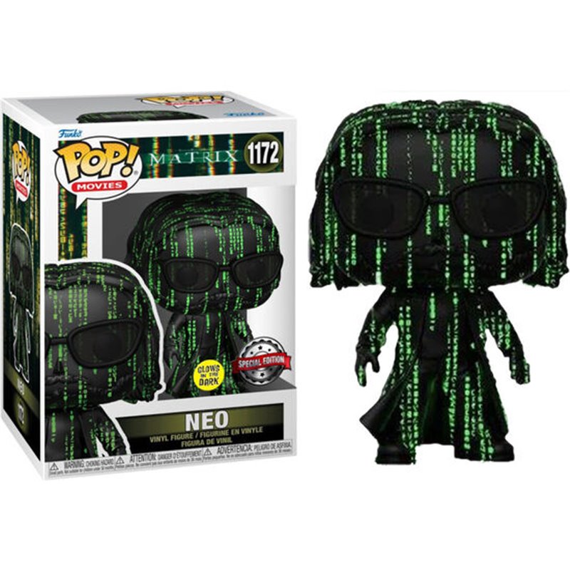 FIGURA POP THE MATRIX NEO EXCLUSIVE - Teknashop Ltd