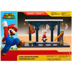 PLAYSET CASTILLO DE LAVA SUPER MARIO NINTENDO - Teknashop Ltd