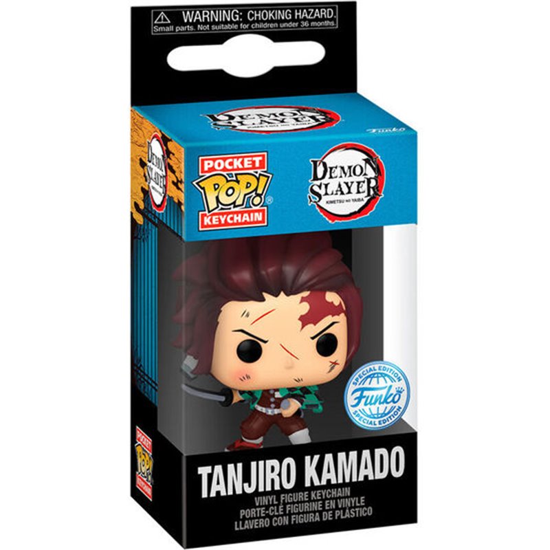 LLAVERO POCKET POP DEMON SLAYER KIMETSU NO YAIBA TANJIRO KAMADO EXCLUSIVE - Teknashop Ltd