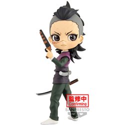 FIGURA GENYA SHINAZUGAWA DEMON SLAYER KIMETSU NO YAIBA Q POSKET 14CM - Teknashop Ltd