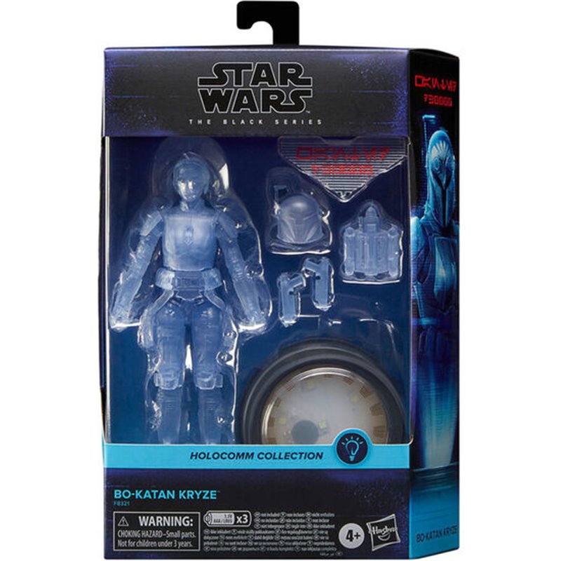 FIGURA BO-KATAN KRYZE HOLOCOMM COLLECTION STAR WARS 15CM - Teknashop Ltd