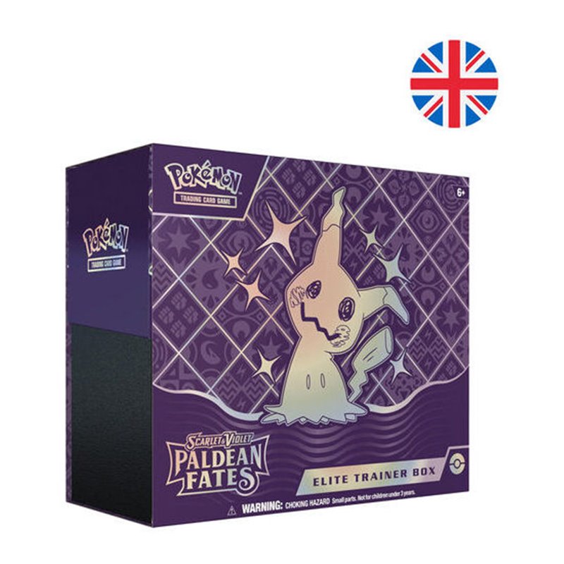 ESTUCHE JUEGO CARTAS COLECCIONABLES PALDEA FATES SCARLET & VIOLET POKEMON INGLES - Teknashop Ltd