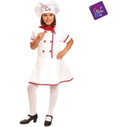 DISFRAZ INFANTIL LADY CHEF TALLA 10-12 AÑOS - Teknashop Ltd