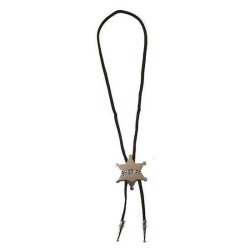 ESTRELLA DE SHERIFF CON COLGANTE METAL 43 X 5,5 CM - Teknashop Ltd