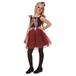 DISFRAZ SEÑORITA ESQUELETO TALLA 7-9 AÑOS - Teknashop Ltd