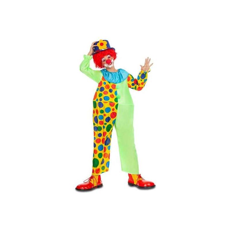 DISFRAZ PAYASO MONO ARO TALLA 5-6 AÑOS (MONO CON ARO) - Teknashop Ltd