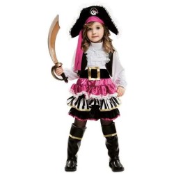 DISFRAZ PEQUEÑA PIRATA TALLA 5-6 Y - Teknashop Ltd