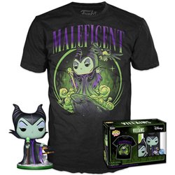 SET FIGURA POP & TEE DISNEY VILLANAS MALEFICA EXCLUSIVE - Teknashop Ltd