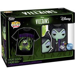 SET FIGURA POP & TEE DISNEY VILLANAS MALEFICA EXCLUSIVE - Teknashop Ltd