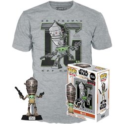 SET FIGURA POP & TEE STAR WARS IG-11 WITH THE CHILD EXCLUSIVE - Teknashop Ltd