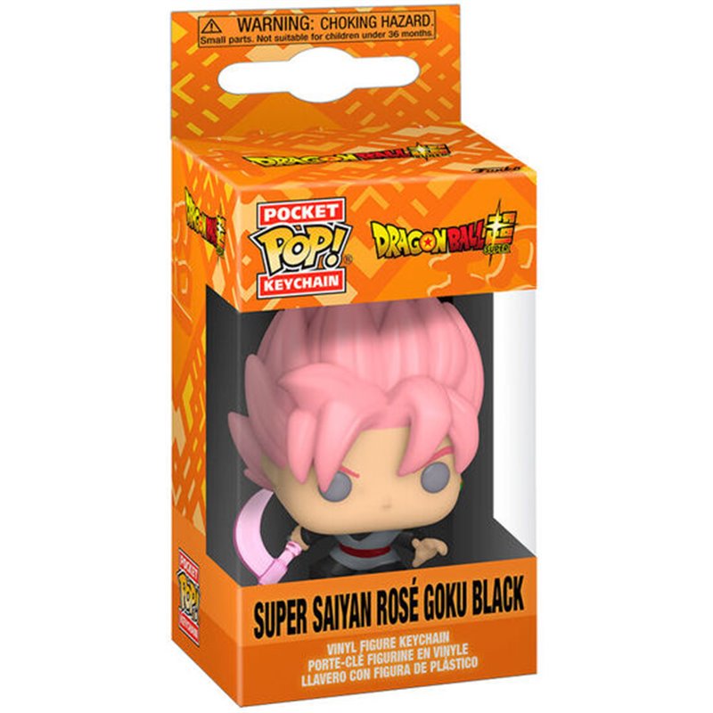 LLAVERO POCKET POP DRAGON BALL SUPER SUPER SAIYAN ROSE GOKU BLACK - Teknashop Ltd