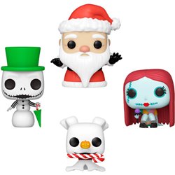 ARBOL CON 4 FIGURAS POCKET POP DISNEY PESADILLA ANTES DE NAVIDAD HOLIDAY EXCLUSIVE - Teknashop Ltd