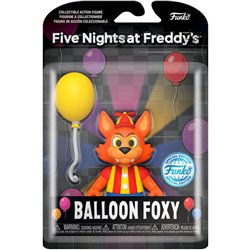 FIGURA ACTION FIVE NIGHTS AT FREDDYS BALLOON FOXY EXCLUSIVE 12,5CM - Teknashop Ltd