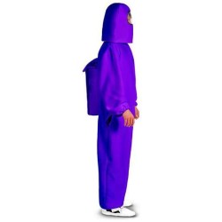 DISFRAZ AMONG US IMPOSTOR PURPLE XL (ESCAFANDRA Y TRAJE CON CREMALLERA Y BOLSILLOS) - Teknashop Ltd