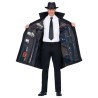 DISFRAZ ADULTO MAFIOSO TALLA UNICA (ABRIGO Y SOMBRERO) - Teknashop Ltd