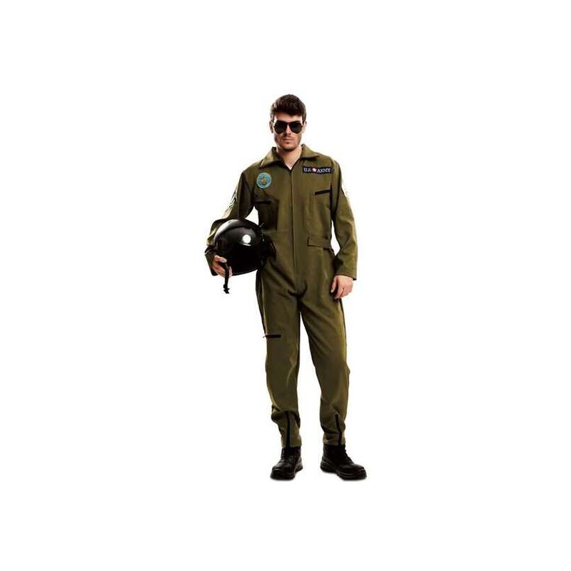 DISFRAZ ADULTO TOP GUN TALLA XL - Teknashop Ltd