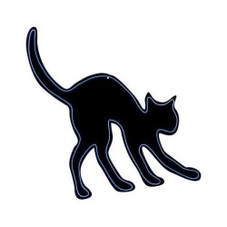 SILUETAS GATO NEON - Teknashop Ltd