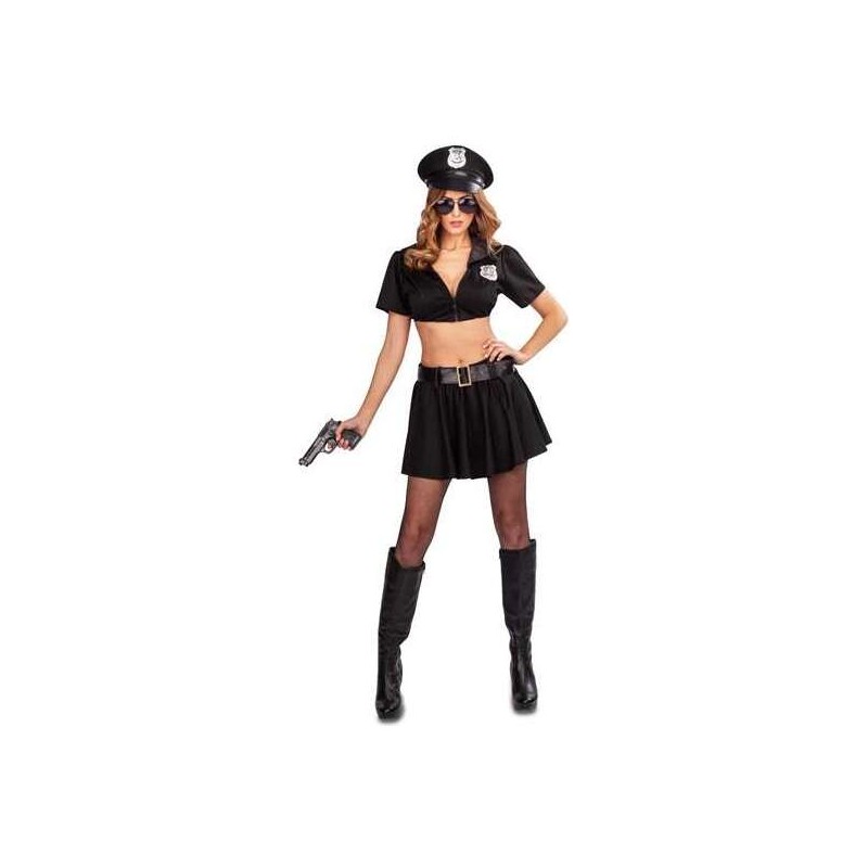 DISFRAZ ADULTO POLICIA SEXY TALLA M-L - Teknashop Ltd