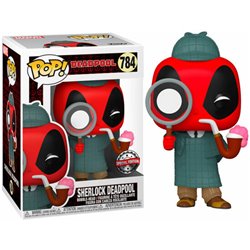 FIGURA POP MARVEL DEADPOOL 30TH SHERLOCK DEADPOOL EXCLUSIVE - Teknashop Ltd