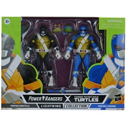 BLISTER FIGURAS DONATELLO + LEONARDO POWER TORTUGAS NINJA RANGERS 15CM - Teknashop Ltd