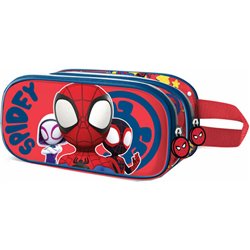 PORTATODO 3D GANG SPIDEY SPIDERMAN MARVEL DOBLE - Teknashop Ltd