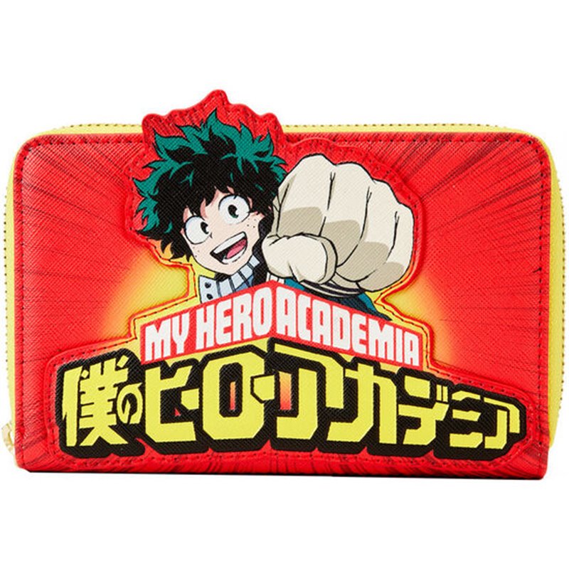 CARTERA MY HERO ACADEMIA IZUKU PUNCH MY HERO ACADEMIA LOUNGEFLY - Teknashop Ltd