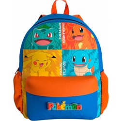 MOCHILA STARTERS POKEMON 40CM - Teknashop Ltd