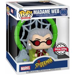 FIGURA POP MARVEL SPIDERMAN MADAME WEB EXCLUSIVE - Teknashop Ltd