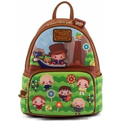 MOCHILA CHARLIE Y LA FABRICA DE CHOCOLATE 50 ANIVERSARIO LOUNGEFLY 26CM - Teknashop Ltd