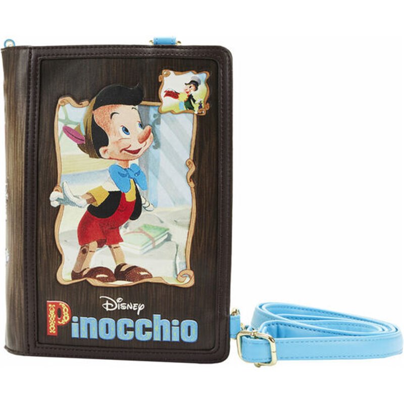 BOLSO MOCHILA PINOCHO DISNEY LOUNGEFLY 30CM - Teknashop Ltd