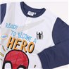 PIJAMA LARGO SINGLE JERSEY ALGODÓN SPIDERMAN ROJO - Teknashop Ltd