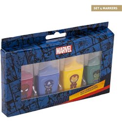 SUBRAYADORES PACK X4 AVENGERS MULTICOLOR - Teknashop Ltd