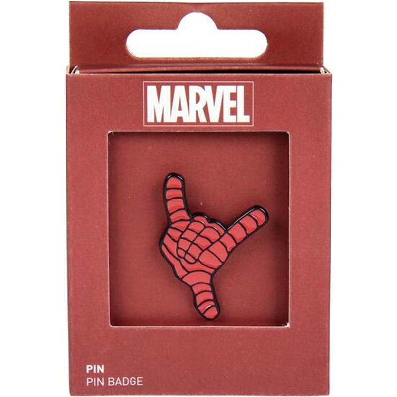 PIN METAL SPIDERMAN RED - Teknashop Ltd