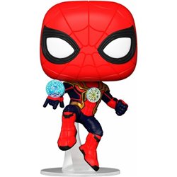 FIGURA POP MARVEL SPIDERMAN NO WAY HOME SPIDERMAN INTEGRATED SUIT - Teknashop Ltd