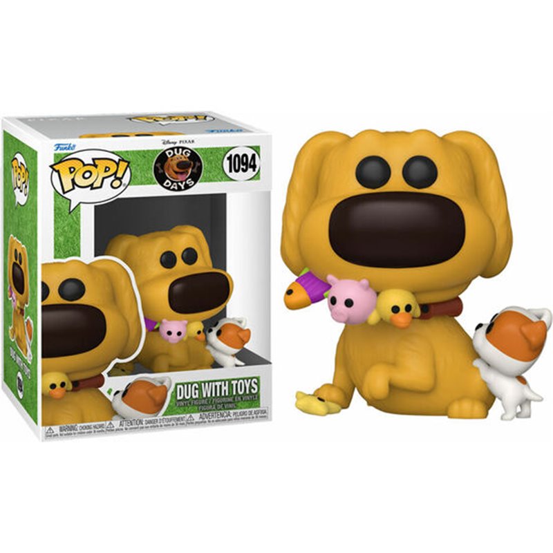 FIGURA POP DISNEY DUG DAYS DUG WITH TOYS - Teknashop Ltd