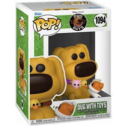 FIGURA POP DISNEY DUG DAYS DUG WITH TOYS - Teknashop Ltd