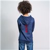 SUDADERA CON CAPUCHA COTTON BRUSHED MARVEL DARK BLUE - Teknashop Ltd