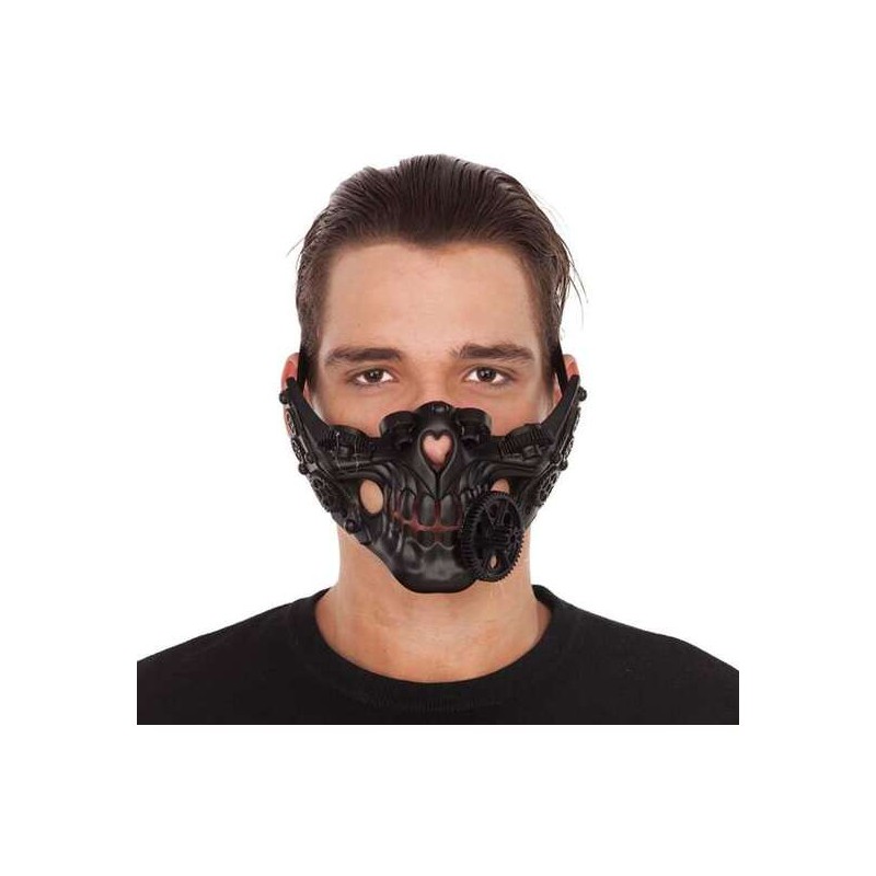 MASCARILLA STEAMPUNK NEGRO ONE SIZE - Teknashop Ltd