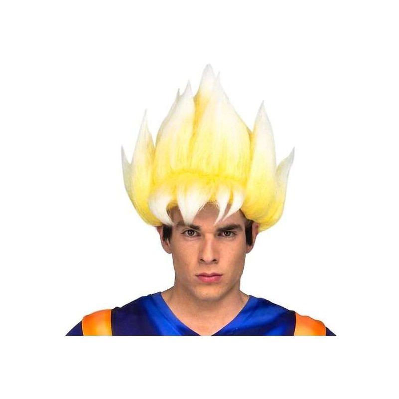 PELUCA ADULTO SAYAN GOKU TALLA ÚNICA - Teknashop Ltd