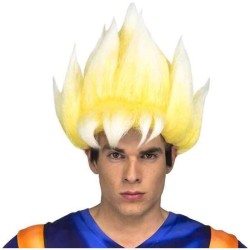 PELUCA ADULTO SAYAN GOKU TALLA ÚNICA - Teknashop Ltd