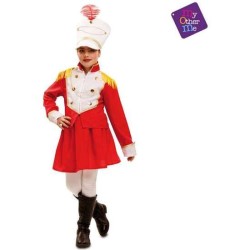 DISFRAZ MAJORETTE 3-4 AÑOS (SOMBRERO, CHAQUETA Y FALDA) - Teknashop Ltd