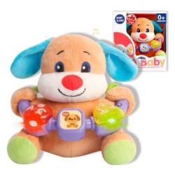 PELUCHE PERRITO MUSICAL 20 CM CON LUCES Y ACTIVIDADES - Teknashop Ltd