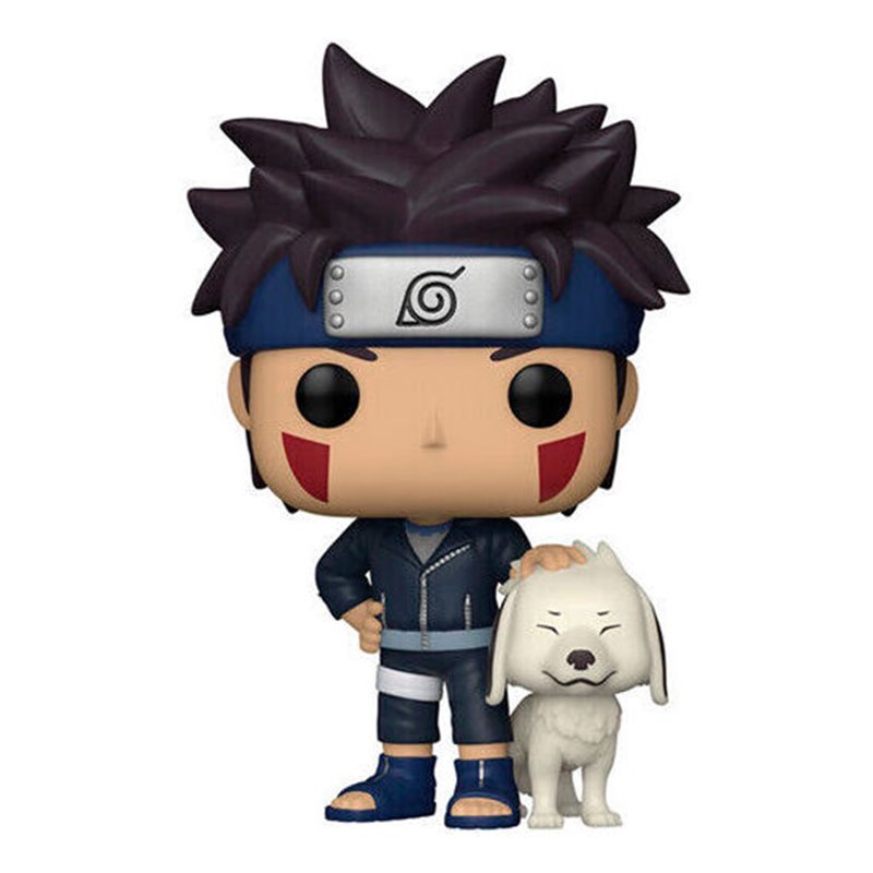 FIGURA POP NARUTO SHIPPUDEN KIBA WITH AKAMARU - Teknashop Ltd