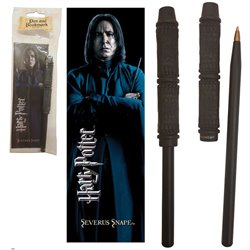 VARITA BOLIGRAFO Y MARCAPAGINAS SNAPE HARRY POTTER - Teknashop Ltd