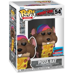 FIGURA POP NEW YORK COMICCON PIZZA RAT - Teknashop Ltd