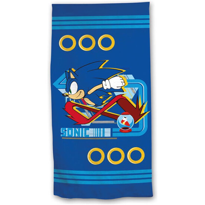 TOALLA SONIC THE HEDGEHOG MICROFIBRA - Teknashop Ltd