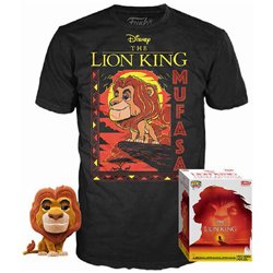 SET FIGURA POP & TEE DISNEY EL REY LEON MUFASA - Teknashop Ltd