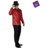 DISFRAZ CHAQUETA SHOWMAN ROJO TALLA M-L - Teknashop Ltd