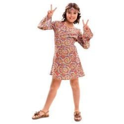 DISFRAZ INFANTIL PSYCHEDELIC HIPPIE TALLA 7-9 AÑOS - Teknashop Ltd